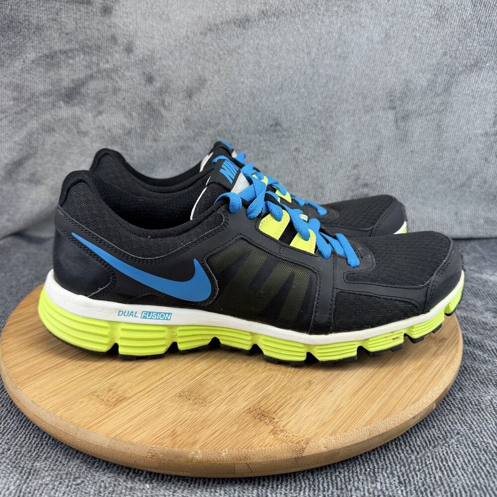 Nike Dual Fusion ST2 Shoes Womens Size 11 Black Mesh Running Sneakers 454240-018